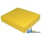 A & I Products Bottom Cushion, Wood Base, 18 x 16, YLW 16" x18" x4" A-AM3463T-6 - alternate 2